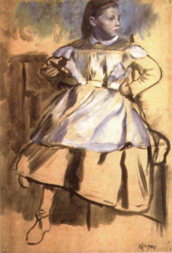 Giulia Bellelli,Study for The Bellelli family